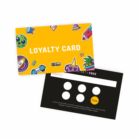 Loyalty Card Art Paper 400gsm (Without Lamination)